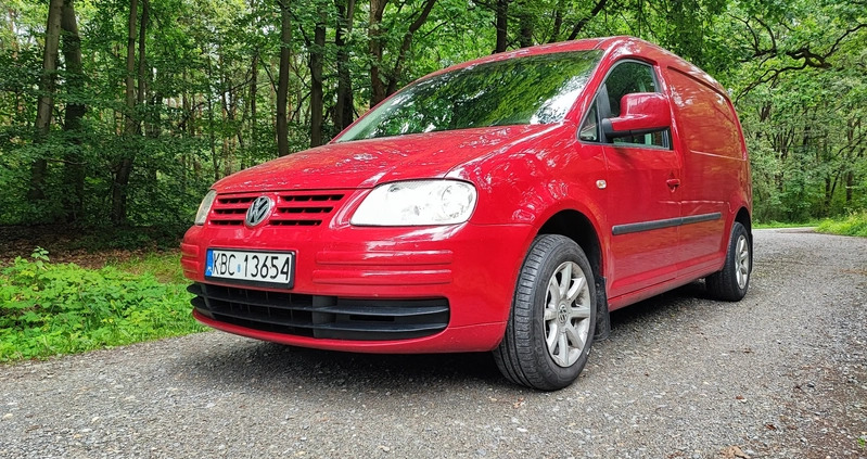 Volkswagen Caddy cena 24000 przebieg: 380402, rok produkcji 2008 z Żabno małe 56
